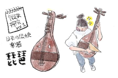 日本の伝統楽器・琵琶の音色に感動して歴史や由来を調べてみた【気まま探求#1】